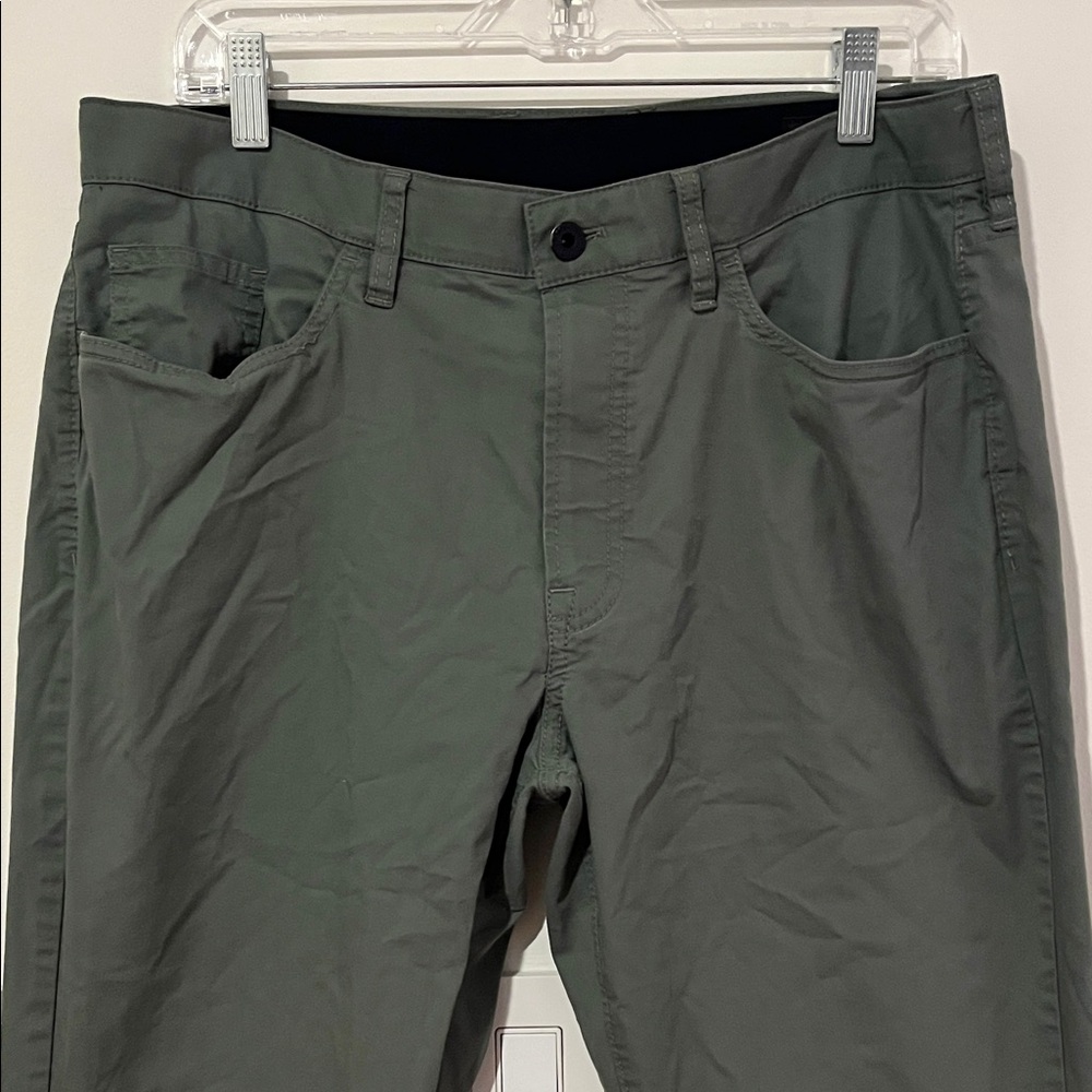 Men's Olive Green Athletic Pants